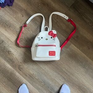 Copy Hello Kitty White and Pink Mini Backpack